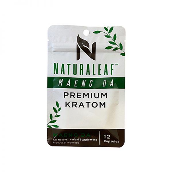 XTREME Supplements - Safe and Potent Supplements - Kratom - NATURALEAF MAENG DA 12 CT - PREMIUM KRATOM CAPSULES - Buy Online
