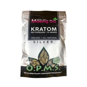 Green Vein Maeng Da Silver 72 grams/120 capsules